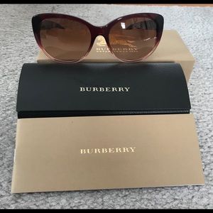 Burberry Cat Eye Sunglasses